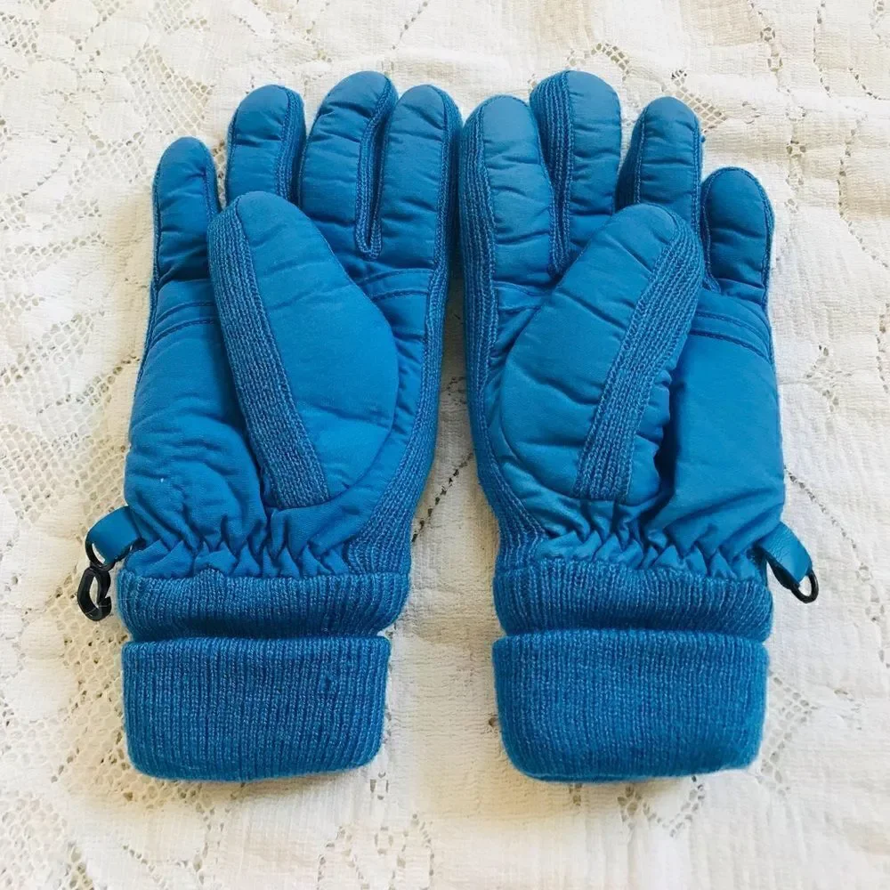 Thinsulate | vintage 1980’s blue youth winter gloves